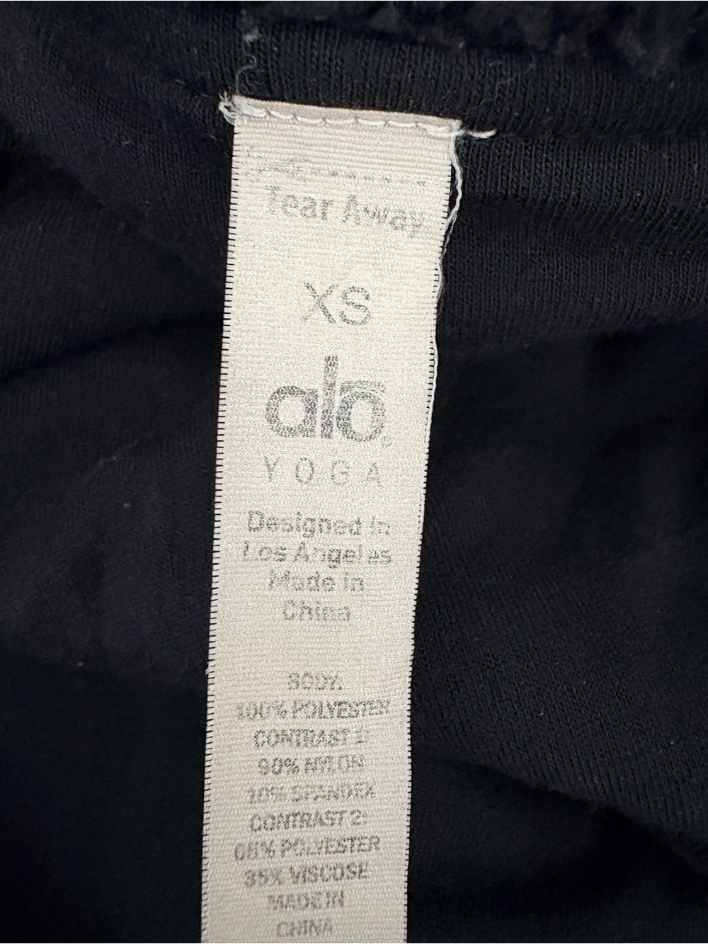 Alo Yoga Sherpa Snap Jacket Size XS Black EUC - Picture 8 of 11